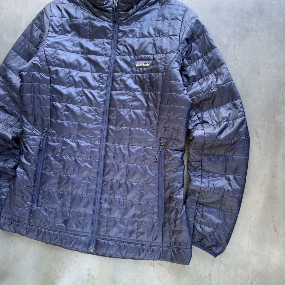 Patagonia Nano Puff Jacket Womens XS Navy Blue PrimaLoft Insulated 84217 FA19 - Picture 8 of 12